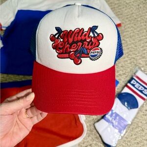 Pepsi x Law Roach Wild Cherry snapback hat